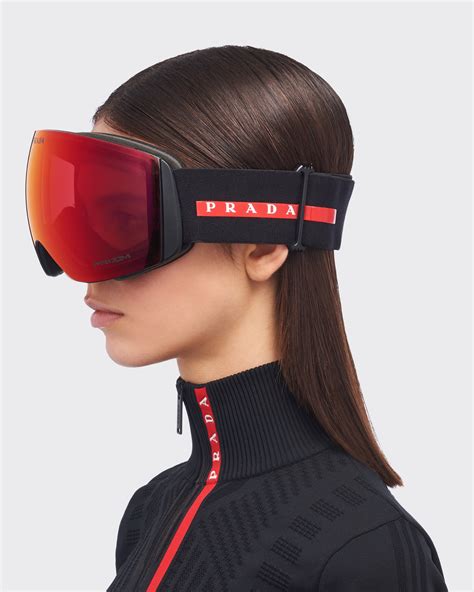 prada ski goggles women|linea rossa goggles.